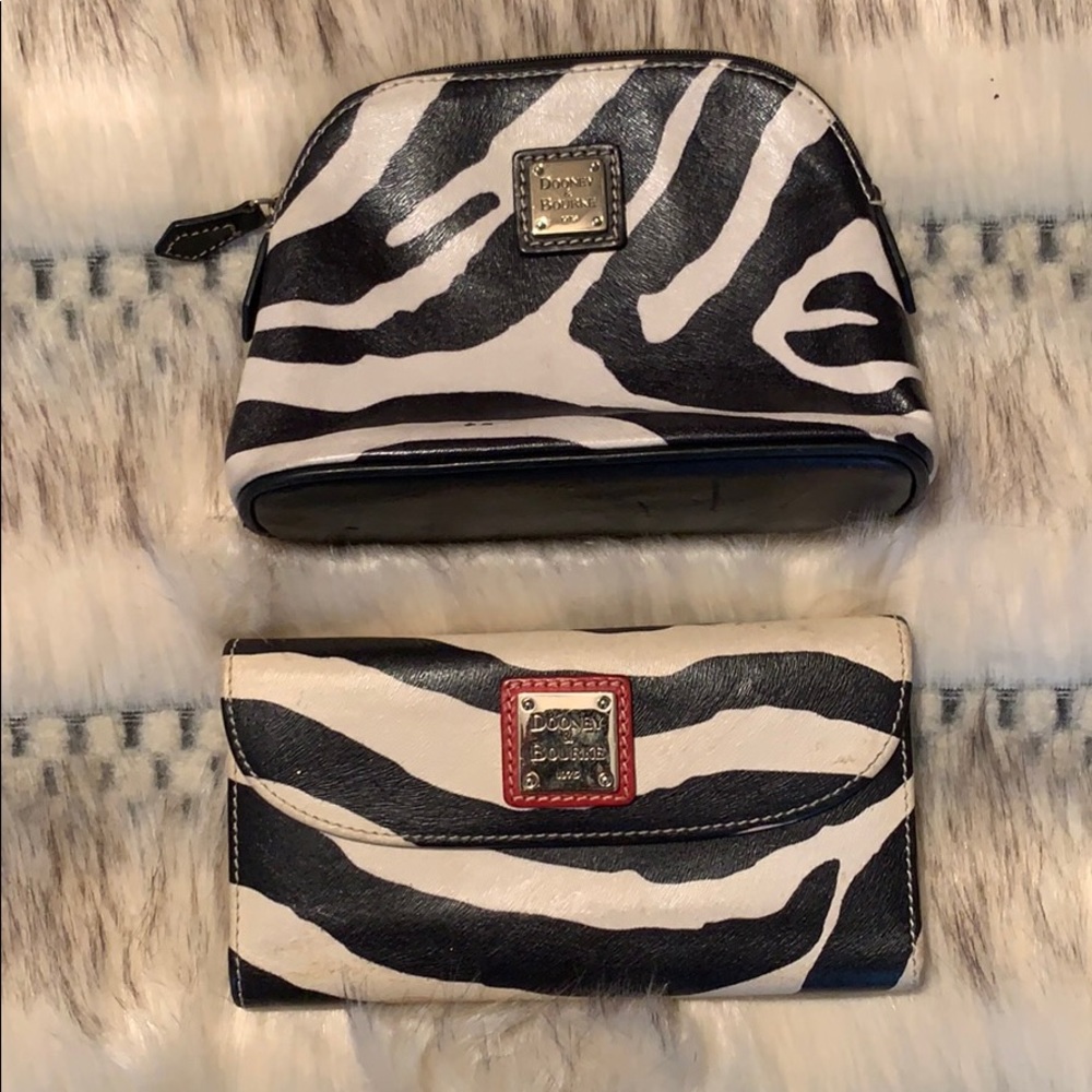 Dooney & Bourke Wallet & Makeup Bag